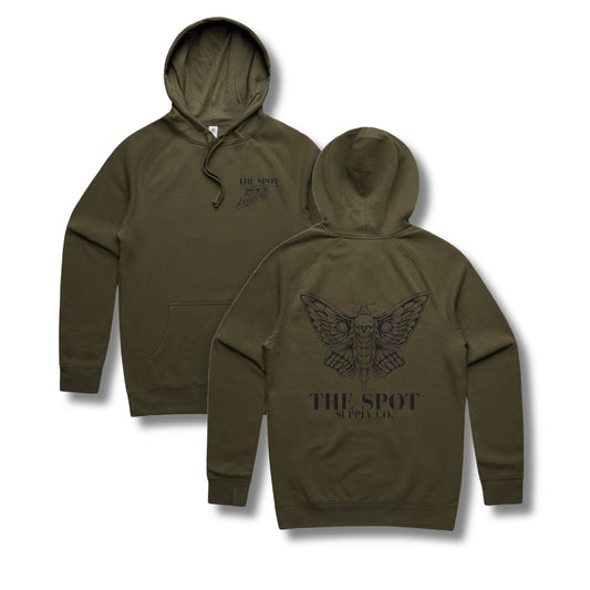 The Spot Midnight Moth Hoodie