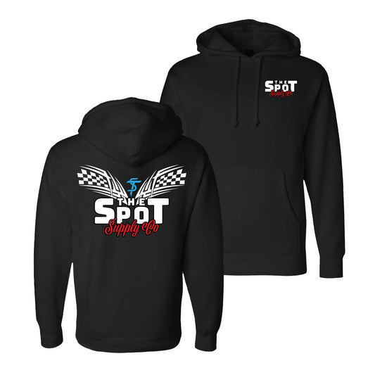 The Spot Race Flag Hoodie