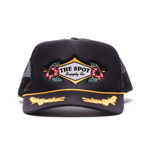 The Spot Scarlet Foam Trucker Cap