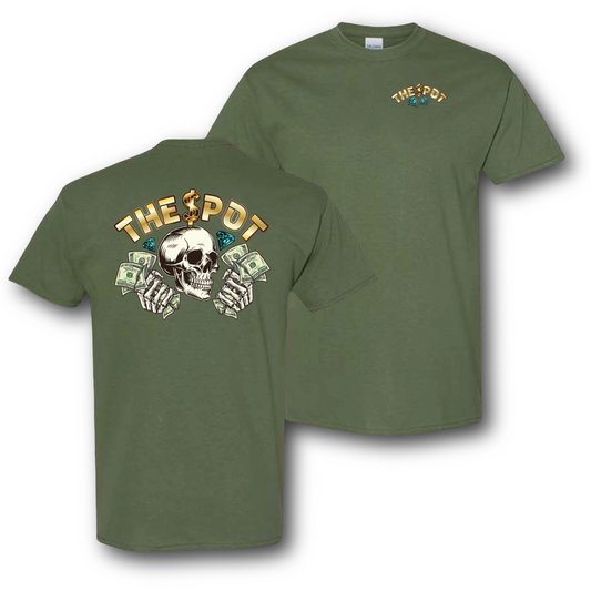 The Spot Skull Money Tee