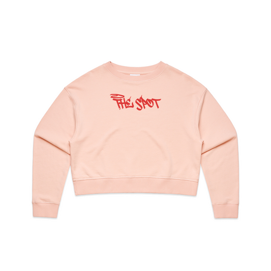 The Spot Women's Halo Spot Crop Crewneck