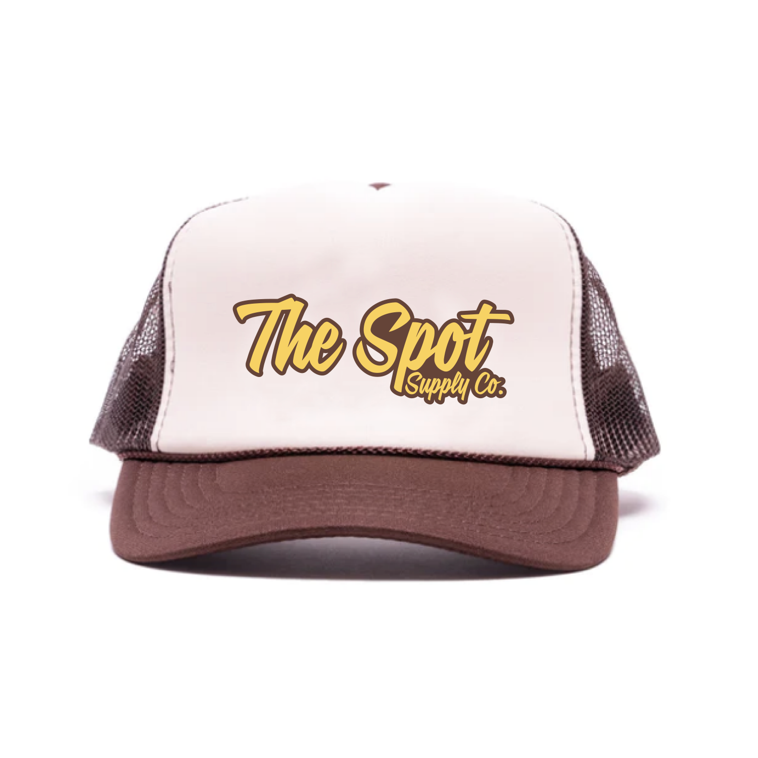 The Spot Butterscript Foam Trucker Cap